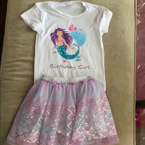 Mermaid Birthday Outfit